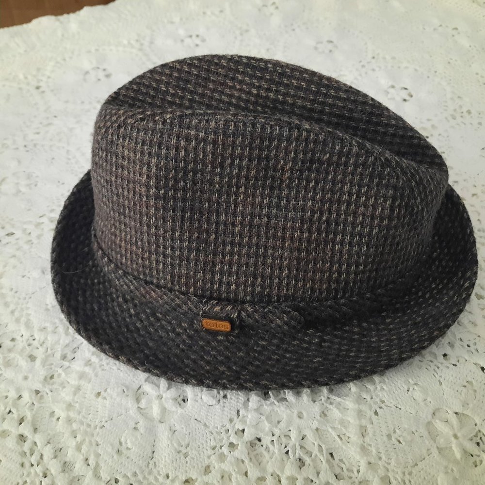 Totes fedora wool blend womens hat M